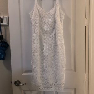 WHBM White Dress